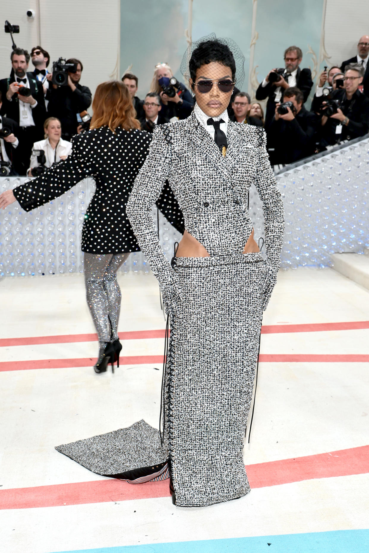 NEW YORK, NEW YORK - MAY 01: Teyana Taylor attends The 2023 Met Gala Celebrating 