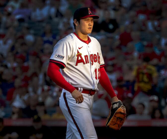 Angels' Shohei Ohtani on July 21, 2023.