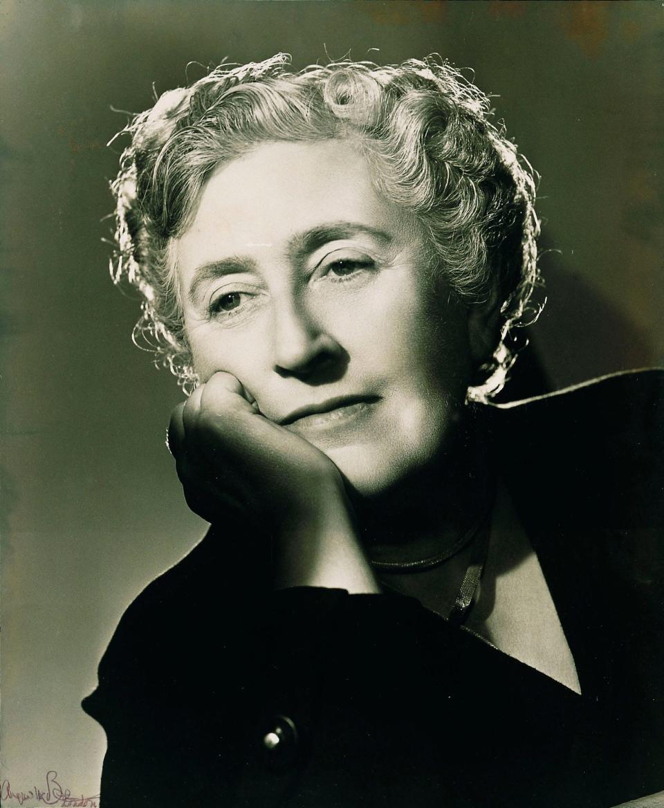 Agatha Christie, pictured in 1949.