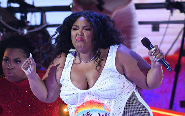 Lizzo Makes Jaws Drop in Very Risqué Cutout Dress - Parade