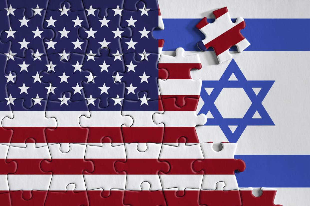The United States and Israel are close allies, but their alliance has had ups and downs over the years. <a href="https://media.gettyimages.com/id/1010292708/photo/puzzle-flag.jpg?s=612x612&w=gi&k=20&c=B8w2JW2T5vejjuWthcoP3bqSfgKLpeZu5yw3n7EPt10=" rel="nofollow noopener" target="_blank" data-ylk="slk:iStock/Getty Images Plus;elm:context_link;itc:0;sec:content-canvas" class="link ">iStock/Getty Images Plus</a>