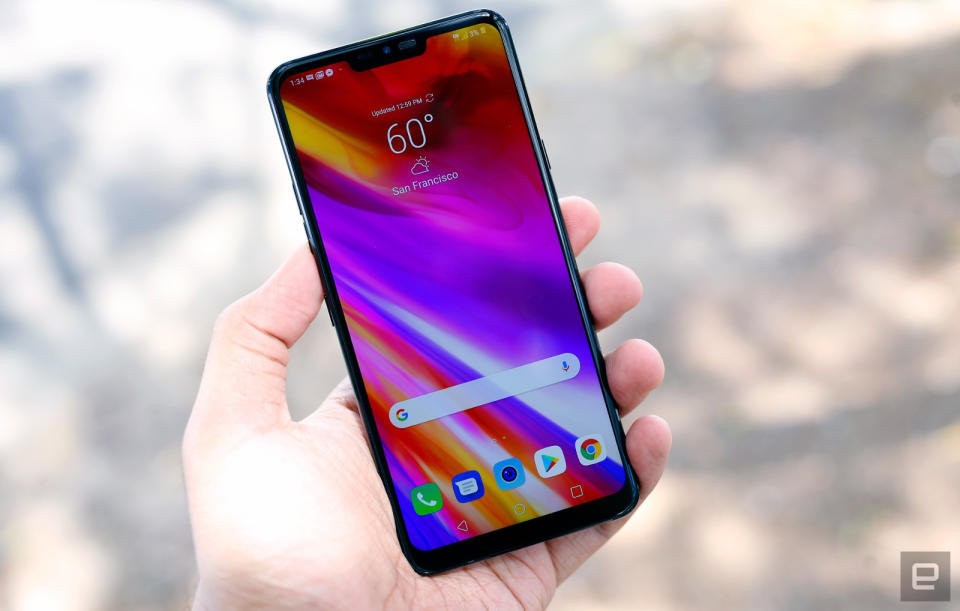 LG's S9-rival, the G7 ThinQ, has arrived in the US and is now available at