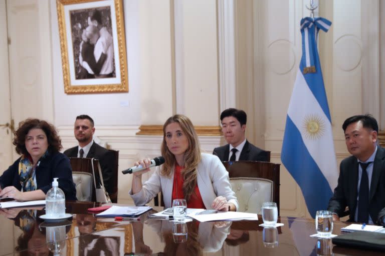 Cecilia Nicolini habló por videoconferencia con autoridades del gobierno de Corea del Sur para asesorarse sobre algunas medidas que ellos implementaron