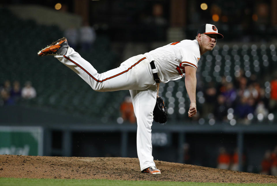 For anyone who hung with Baltimore Orioles starter Dylan Bundy through some tough times earlier this season, it’s really paying off down the stretch.. (AP Photo/Patrick Semansky)