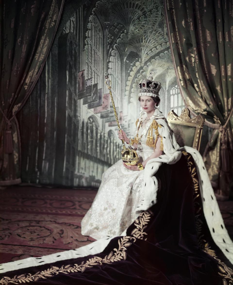 Queen Elizabeth in 1953