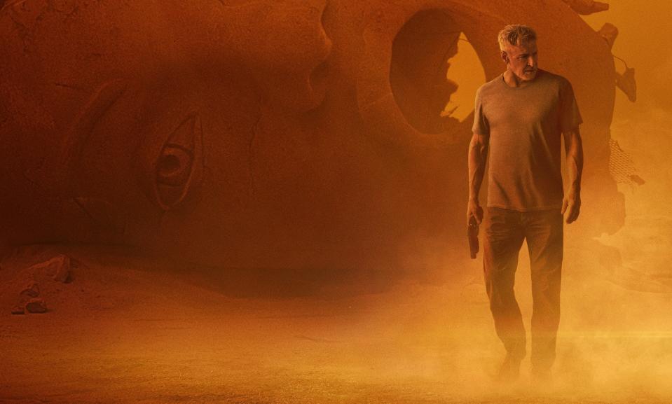 Harrison Ford as Deckard in 'Blade Runner 2049' (credit: Warner Bros)