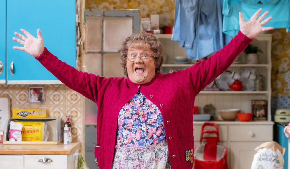 Mrs Brown's Boys Christmas and New Year Special 2020 - (BBC Studios - Photographer: Alan Peebles)