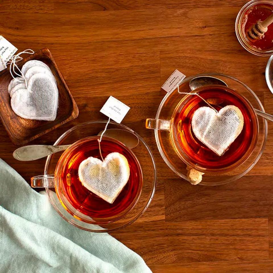 <p><a href="https://go.redirectingat.com?id=74968X1596630&url=https%3A%2F%2Fwww.uncommongoods.com%2Fproduct%2Fheart-shaped-tea-bags&sref=https%3A%2F%2Fwww.bestproducts.com%2Flifestyle%2Fg25605800%2Ftop-valentines-day-gifts%2F" rel="nofollow noopener" target="_blank" data-ylk="slk:Shop Now;elm:context_link;itc:0;sec:content-canvas" class="link ">Shop Now</a></p><p>Heart-Shaped Tea Bags</p><p>uncommongoods.com</p><p>$36.00</p>