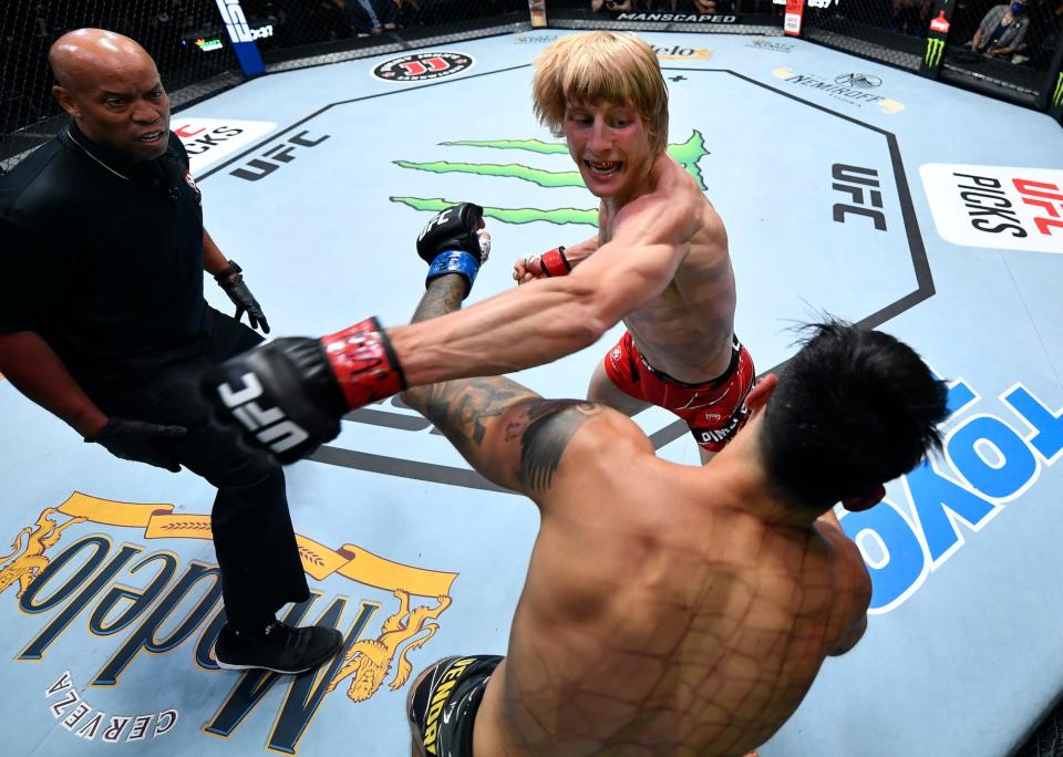 Paddy Pimblett returned a first-round knockout on his UFC debut.