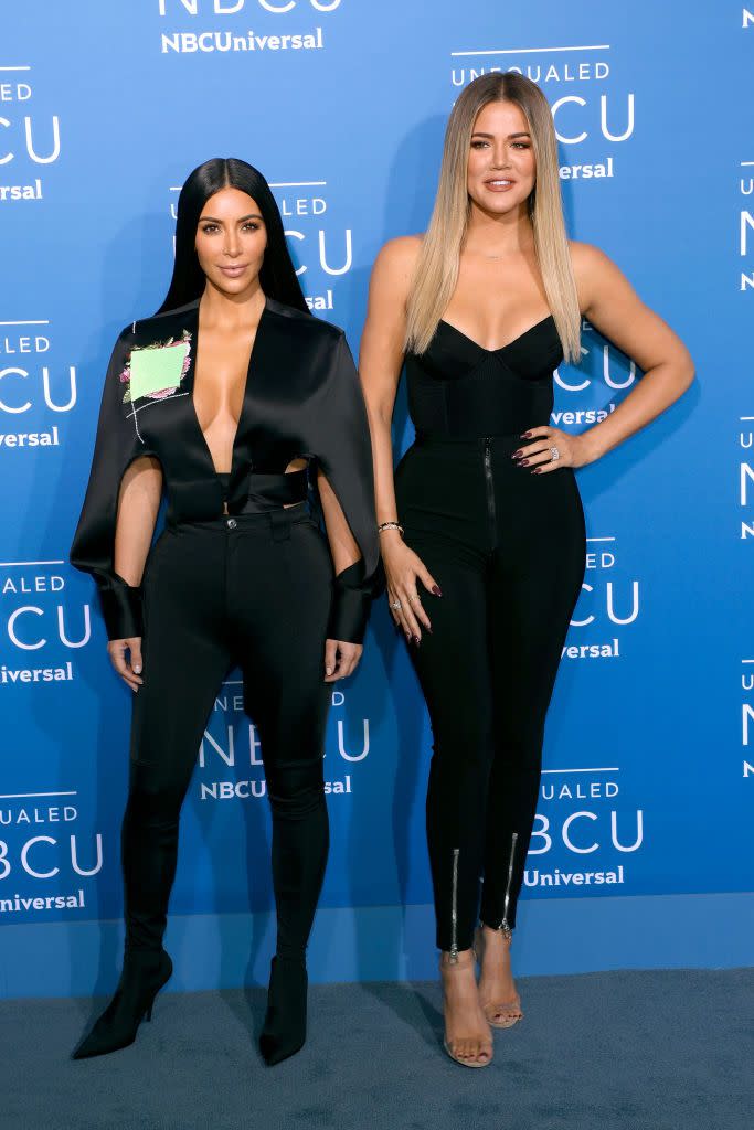 2017: Kim and Khloé Kardashian