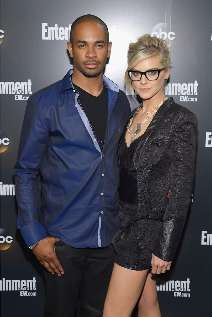 Damon Wayans Jr. and  Eliza Coupe