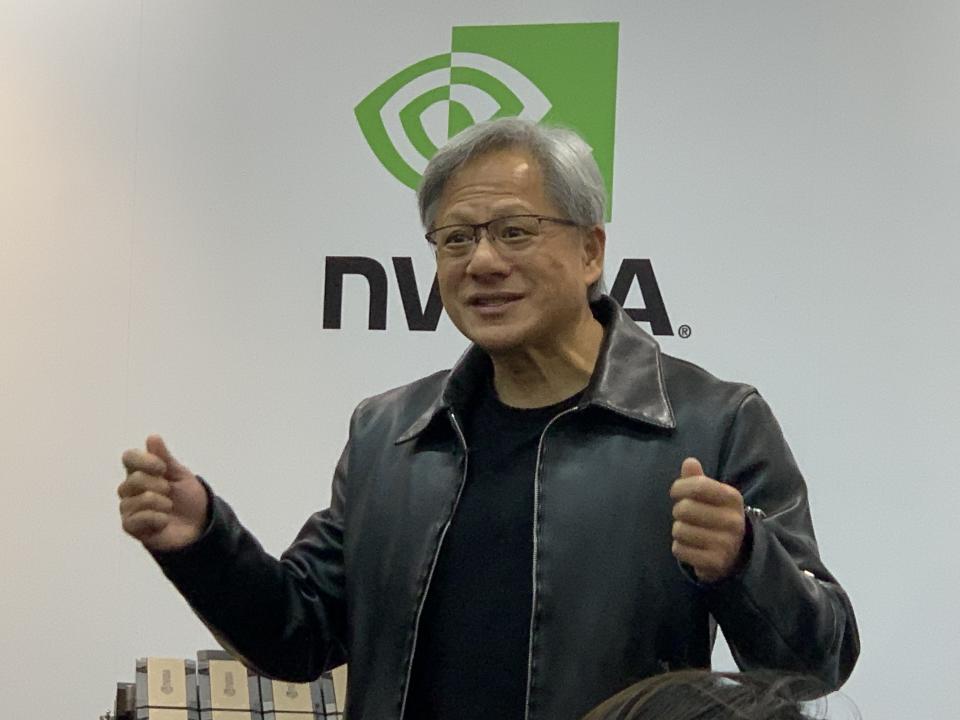 台北國際電腦展（Computex2023）登場，今年堪稱NVIDIA主場，創辦人暨執行長黃仁勳一人武林。（圖／記者呂俊儀攝）