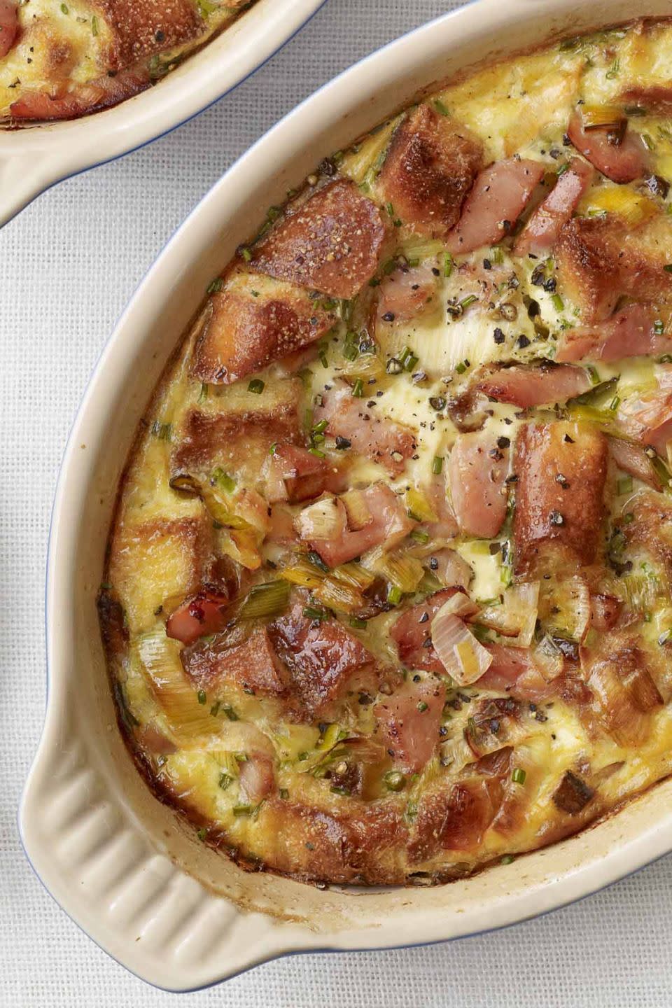 <p>Transform the classic brunch dish into a brunch casserole that can be shared with the whole family. </p><p><strong><em><a href="https://www.womansday.com/food-recipes/food-drinks/recipes/a11587/eggs-benedict-casserole-recipe-wdy0113/" rel="nofollow noopener" target="_blank" data-ylk="slk:Get the Eggs Benedict Casserole recipe.;elm:context_link;itc:0;sec:content-canvas" class="link ">Get the Eggs Benedict Casserole recipe.</a></em></strong> </p>