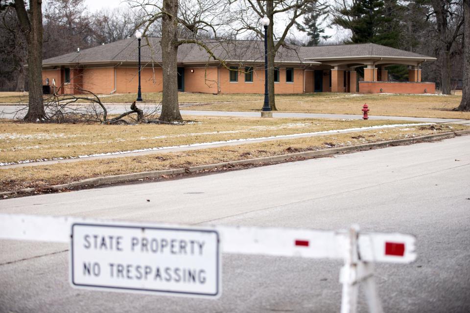 Construction for the new Illinois Youth Center in Lincoln has been delayed. The site is in in this file photo from Tuesday, Feb. 2, 2021.