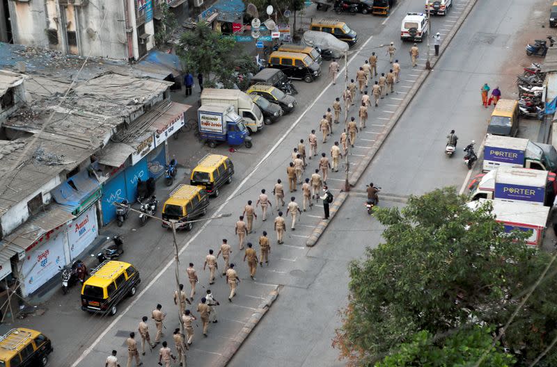 FILE PHOTO: Coronavirus disease (COVID-19) spread in Mumbai