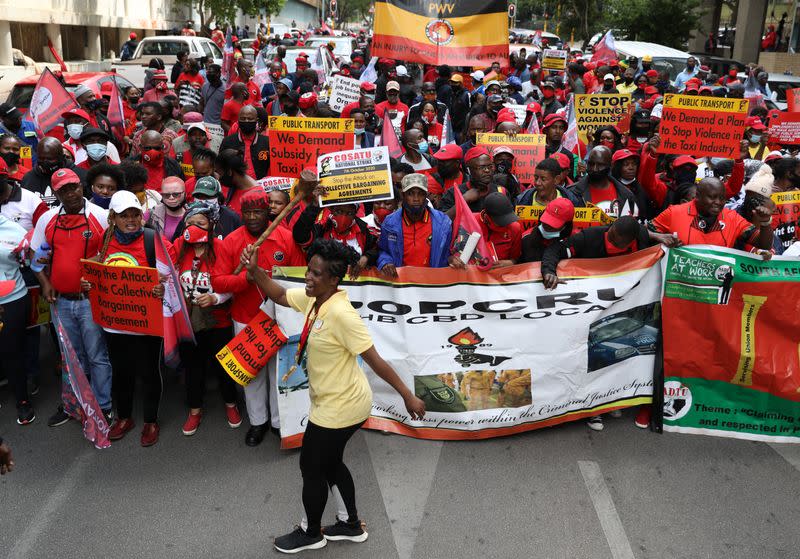 South Africa's biggest trade union group calls strike