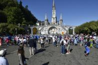 Lourdes attracts around six million people a year, making it one of the biggest sites of Catholic pilgrimage in the world