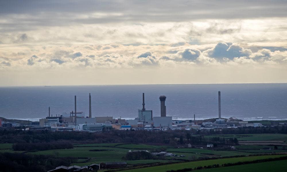 The Sellafield nuclear plant in Cumbria. 