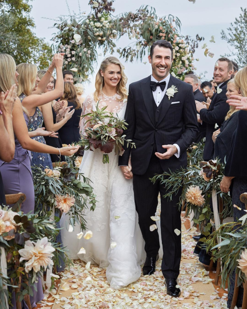 Justin Verlander y Kate Upton