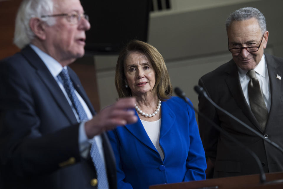 Democratic leaders got prescription drug legislation through the House in 2019. The Senate, under Republican control, refused to consider it. But now the Senate is under Democratic control and the work that went into that 2019 bill should make passing new legislation a lot easier.  (Photo: Tom Williams via Getty Images)