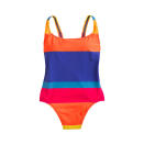 Scoopback One-Piece Swimsuit In Tropical Stripe, J.Crew, $110