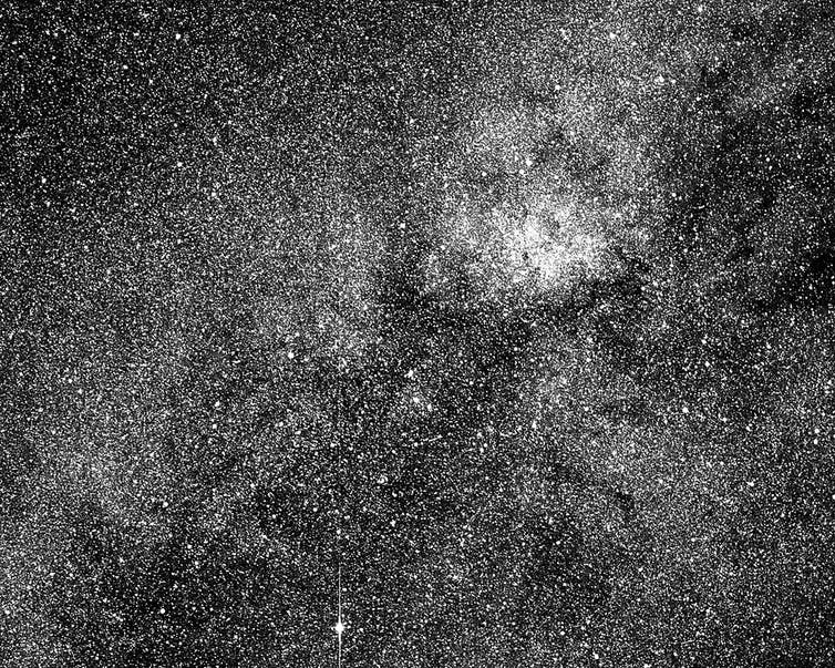 <span class="caption">More than 200,000 stars captured in one small section of the sky by Nasa’s TESS mission.</span> <span class="attribution"><a class="link " href="https://www.nasa.gov/feature/goddard/2018/nasa-s-new-planet-hunter-snaps-initial-test-image-swings-by-moon-toward-final-orbit/" rel="nofollow noopener" target="_blank" data-ylk="slk:Nasa;elm:context_link;itc:0;sec:content-canvas">Nasa</a></span>