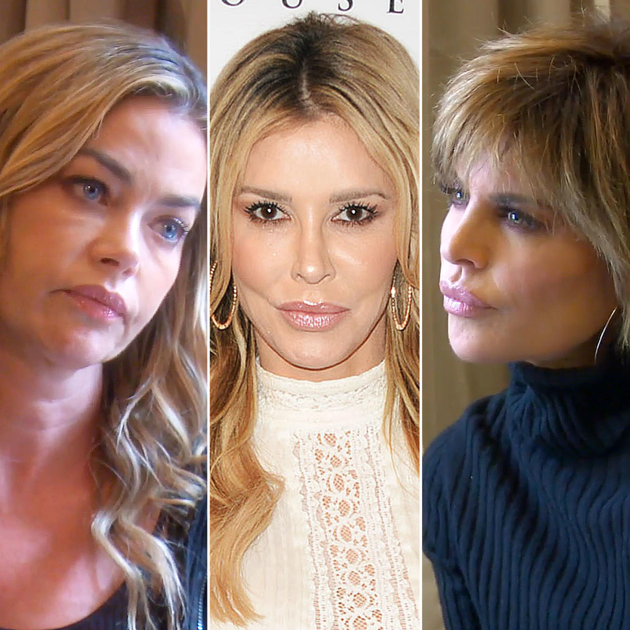 Denise Richards Tells Lisa Rinna That Brandi Glanville Made Up Affair Rumors for Shock Value