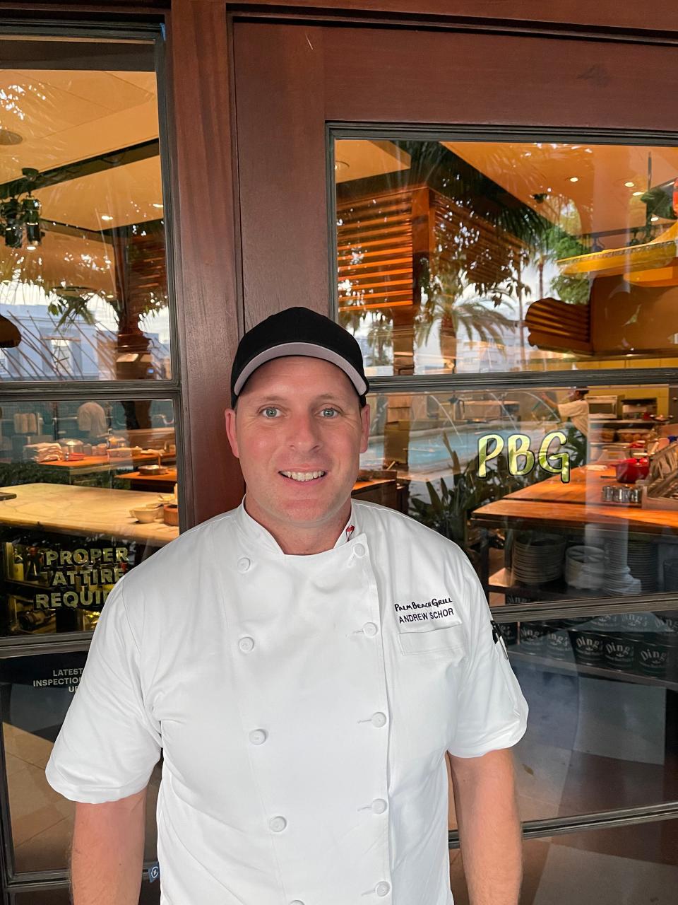 Andrew Schor is executive chef Palm Beach Grill and The Honor Bar.