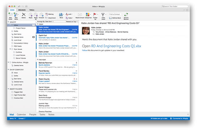 Microsoft releases new Outlook for Mac to Office 365 subscribers | Engadget