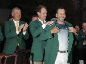 <p>Since making his debut as an amateur at the 1996 Open, Spain golfer Sergio Garcia had never won a major until the 2017 Masters despite multiple top 10 finishes. </p>
