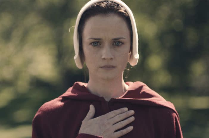 Alexis Bledel in "The Handmaid's Tale." (Photo: Hulu)