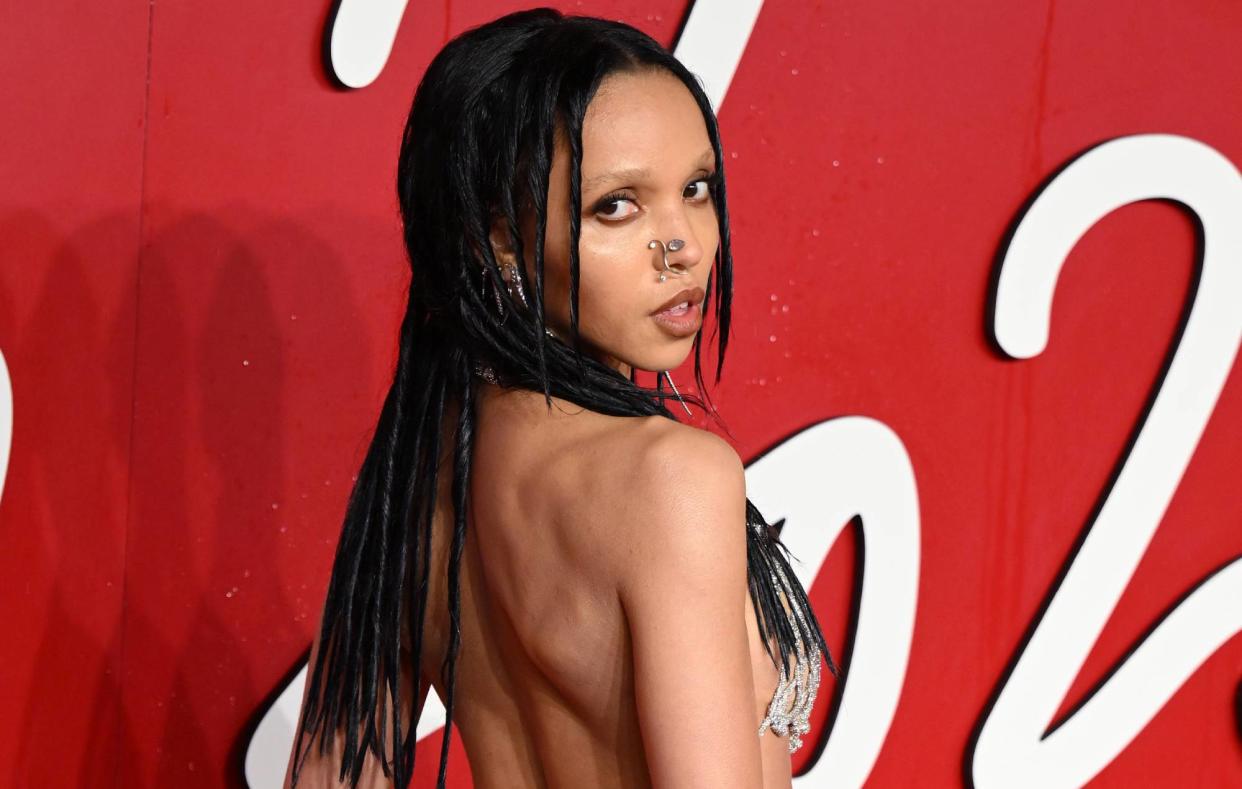 FKA Twigs attends The Fashion Awards 2023 Presented by Pandora at the Royal Albert Hall on December 04, 2023 in London, England. (Photo by Karwai Tang/WireImage)