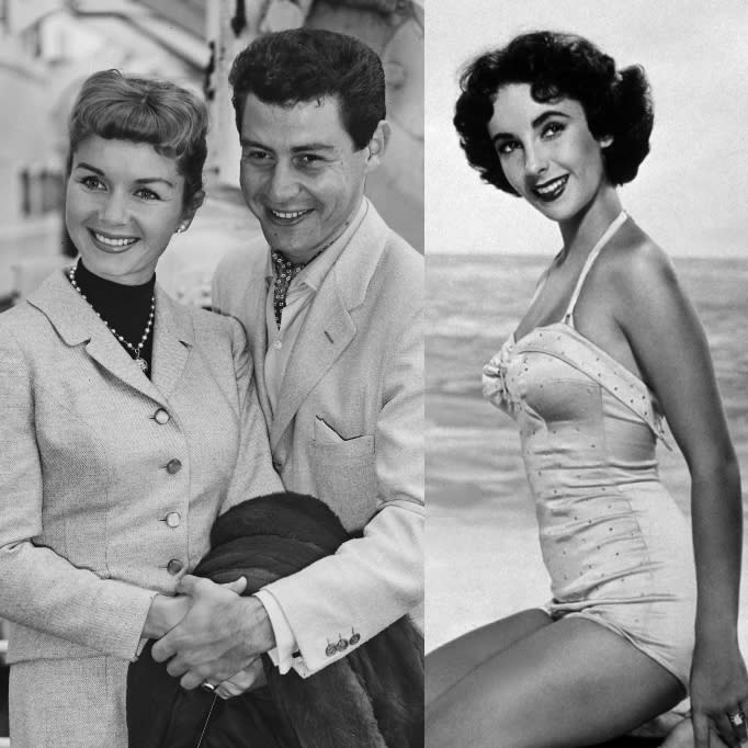 Debbie Reynolds, Eddie Fisher, & Elizabeth Taylor