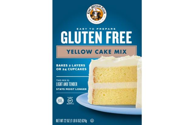 King Arthur Baking Company Yellow Cake Mix Gluten Free -- 22 oz