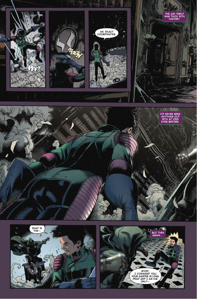 The fourth page from Kang the Conqueror issue one.