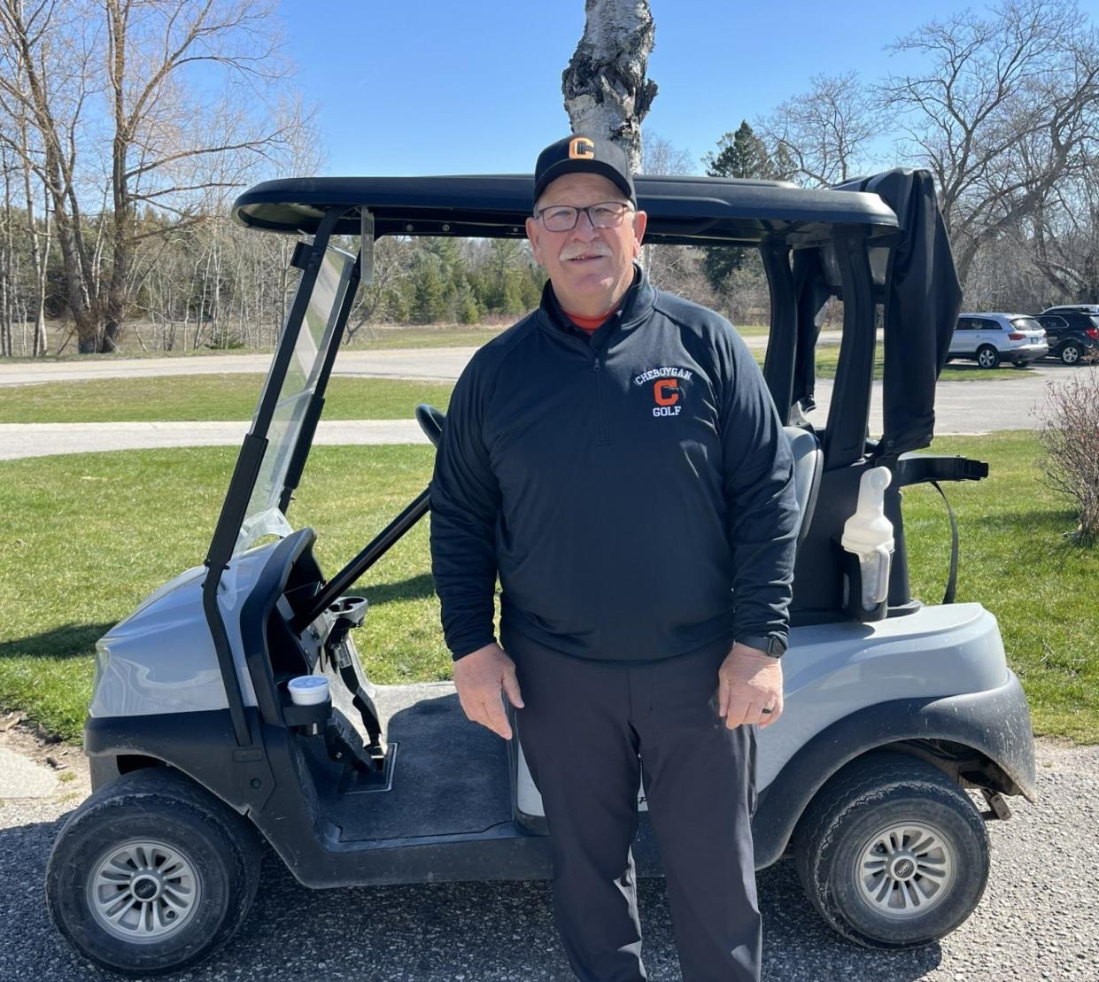 Earl Parsons is currently in his first season as Cheboygan varsity boys golf coach. The Chiefs hosted the Cheboygan Invitational at the Cheboygan Golf & Country Club on Monday.