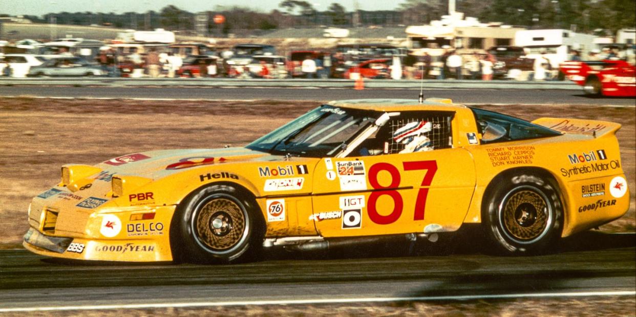 rich ceppos at daytona speedway