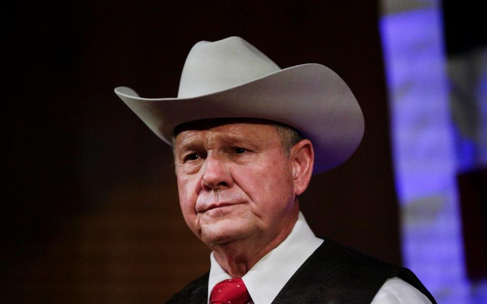 Roy Moore, the Alabama Senate candidate accused of sexual harassment of teenage girls - AP