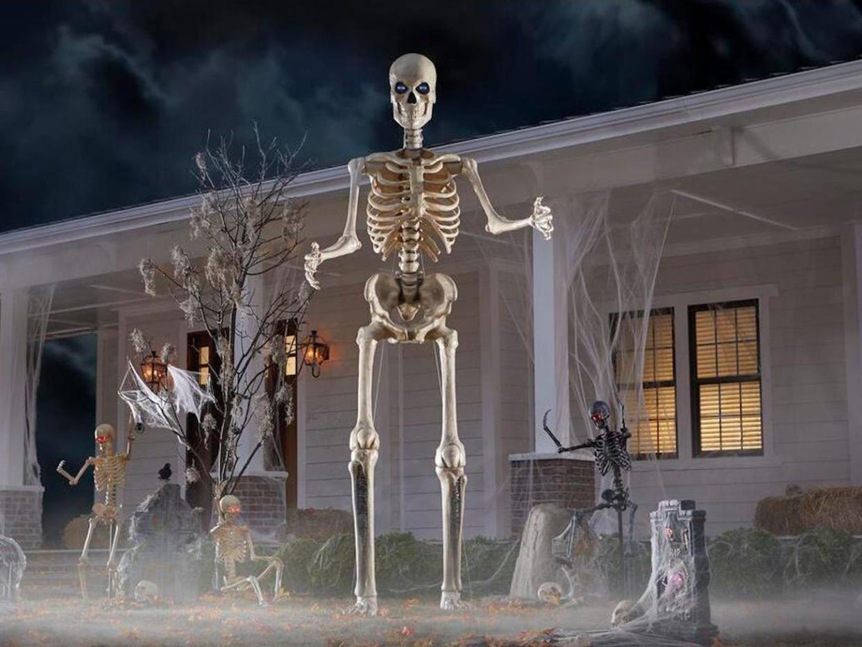 Home Depot Giant Skeleton