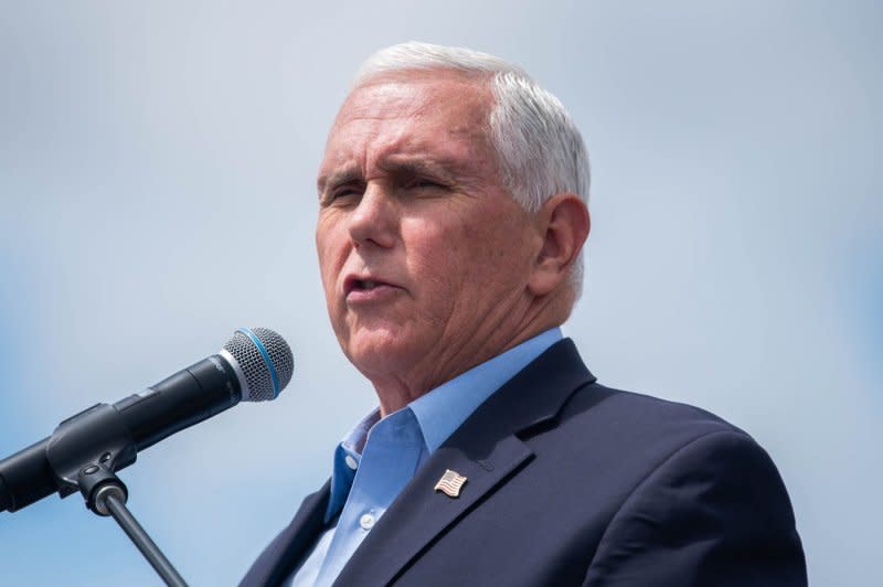 Former Vice President Mike Pence blasted his ex boss Donald Trump, along with his “crackpot lawyers,” one day after the former president was indicted for allegedly trying to overturn the 2020 election. Photo by Annabelle Gordon/UPI