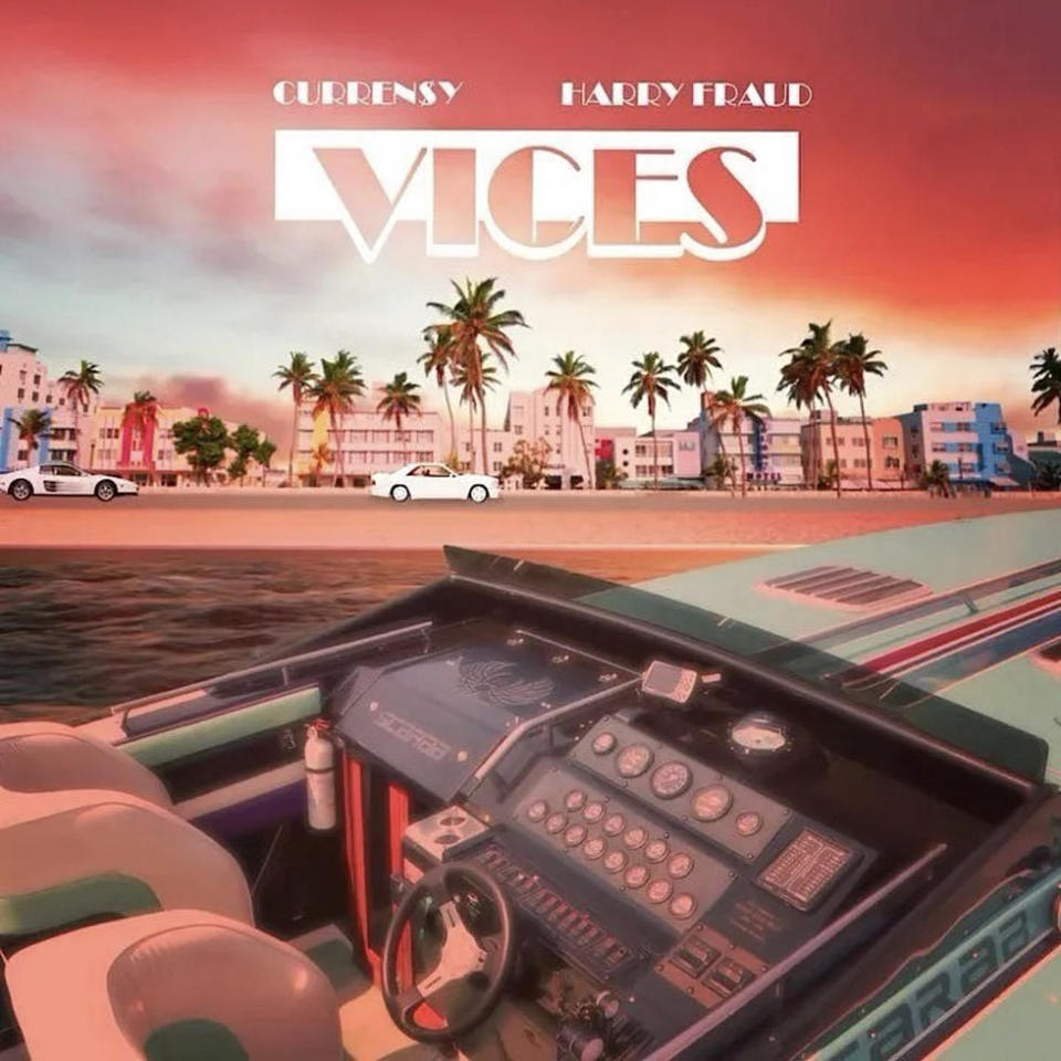 Curren$y and Harry Fraud 'VICES' Cover Art