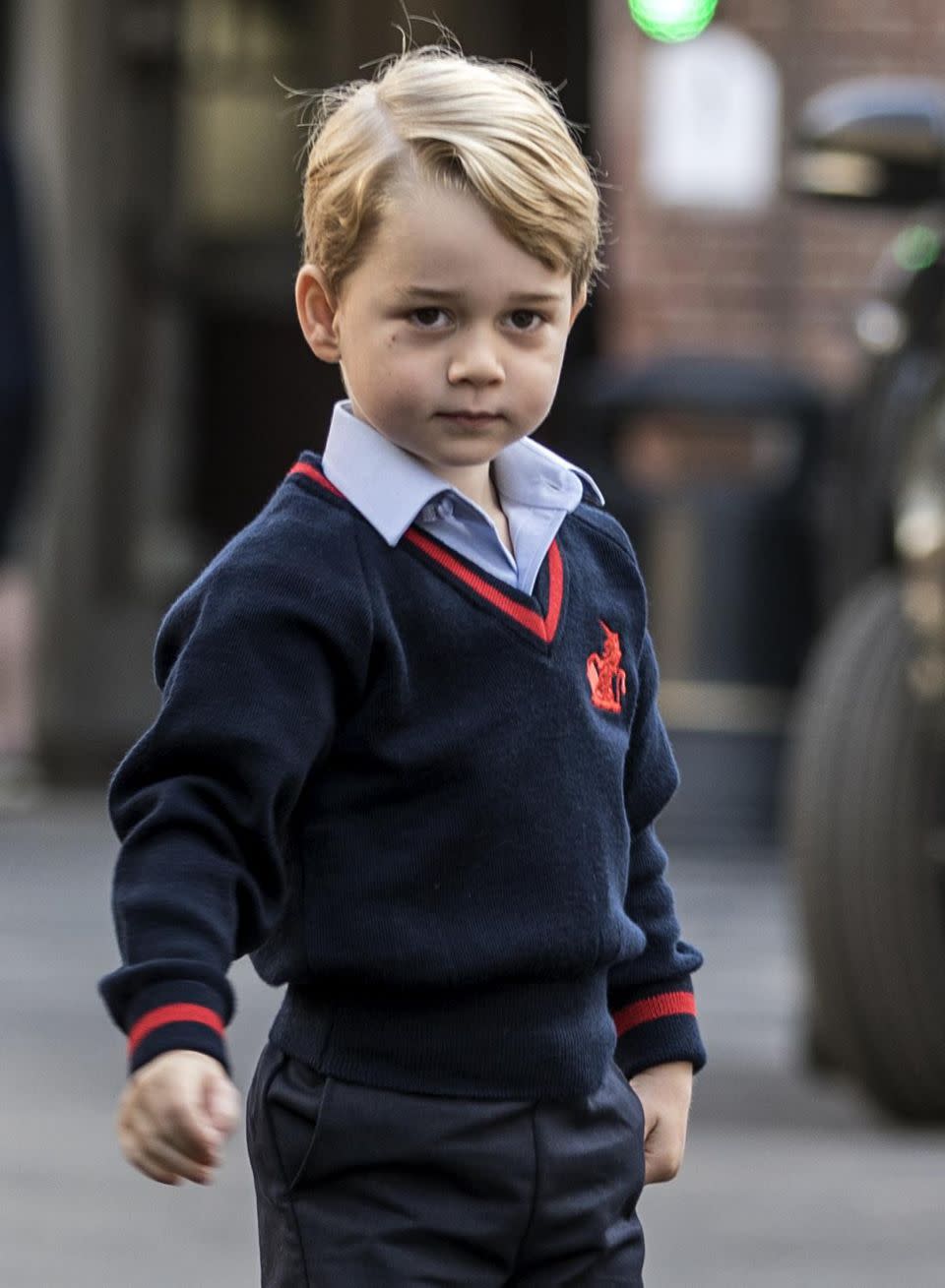 A terror message aimed at Prince George was posted online last week. Photo: Getty