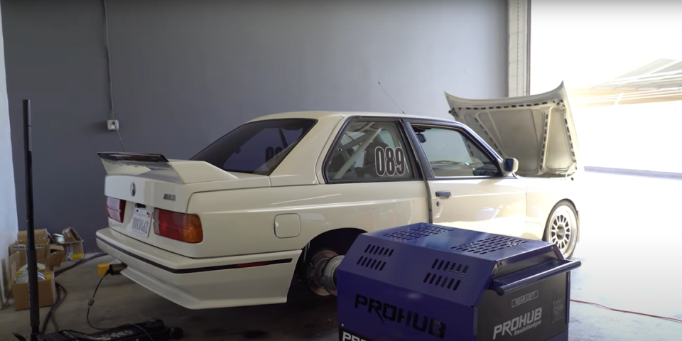 dardantuned e30 m3 k24 swap on the dyno