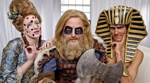 <span class="caption">Horrible Histories is one of CBBC's successful original programmes that entertains and educates children.</span> <span class="attribution"><span class="source">BBC Pictures</span></span>