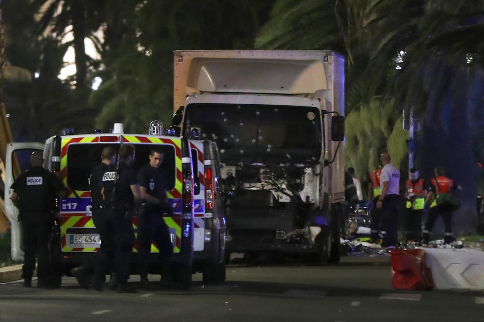 Dozens dead as truck plows into crowd during Bastille Day celebrations in Nice, France