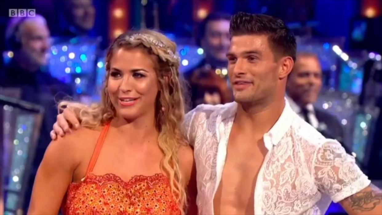 Strictly Come Dancing's 'secret couple' Gemma Atkinson and Gorka Marquez caught in 'explosive' public row