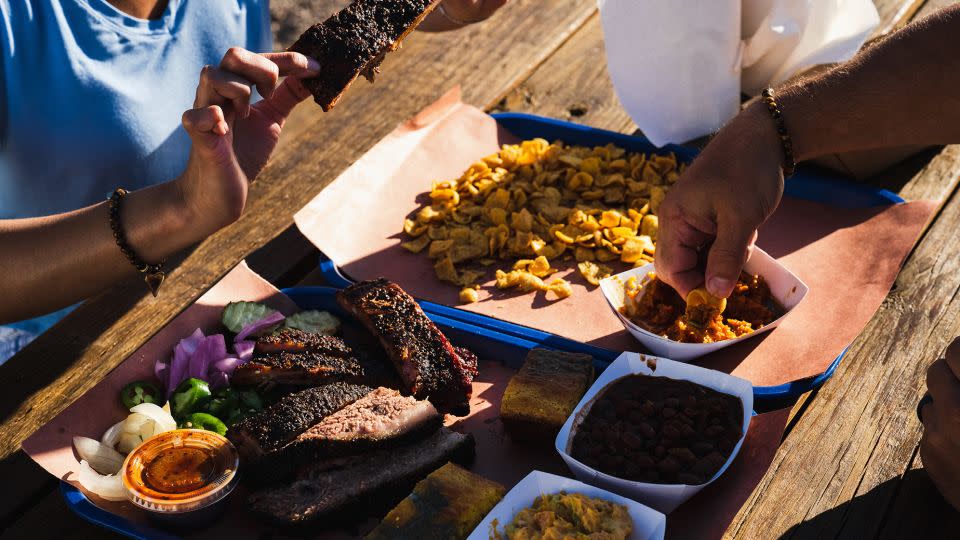 Convenience West in Marfa is one of two Texas restaurants in contention for the Outstanding Restaurant award. - Justin Hamel/The New York Times/Redux