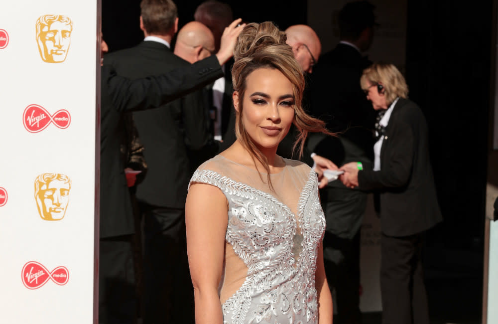 Stephanie Davis was stalked credit:Bang Showbiz