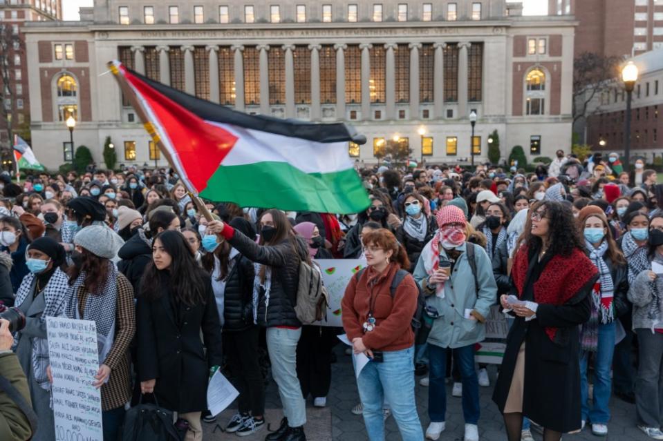 A Columbia spokesperson said the administration is targeting antisemitism and welcome to discussing their efforts. Getty Images