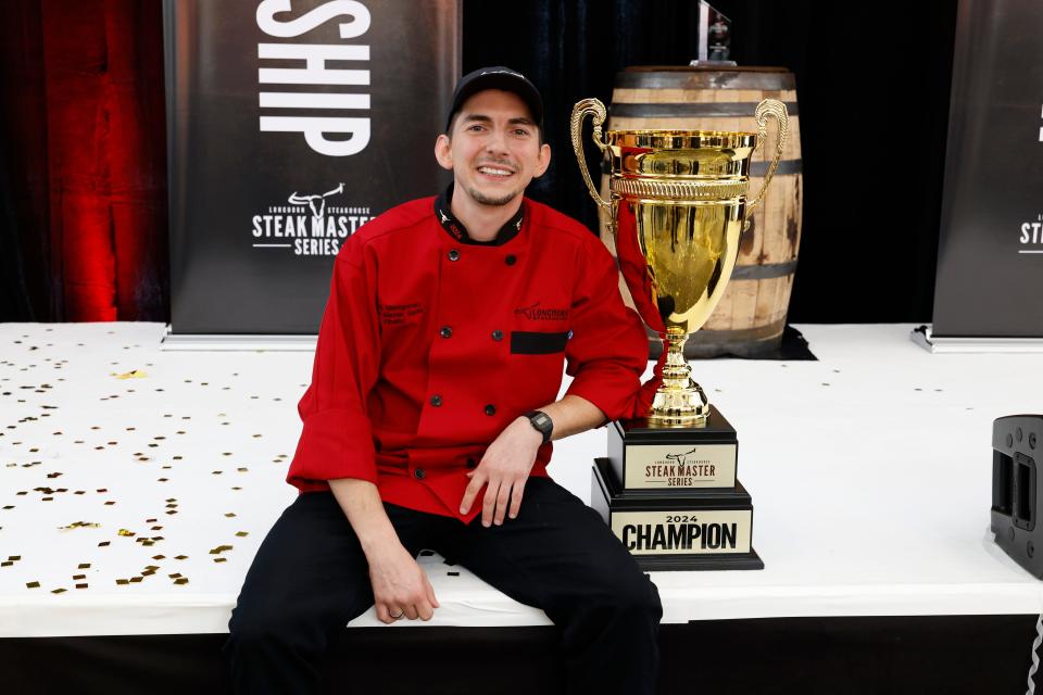 Cape Coral's Jacob Montgomery grilled his way to a national title in LongHorn Steakhouse's 2024 Steak Master Series competition.